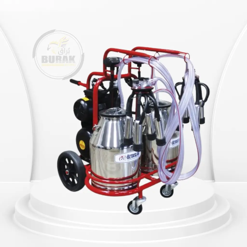 Home 7 Double Bucket Double Cluster Milking Machine